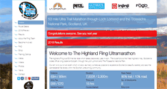 Desktop Screenshot of highlandflingrace.org